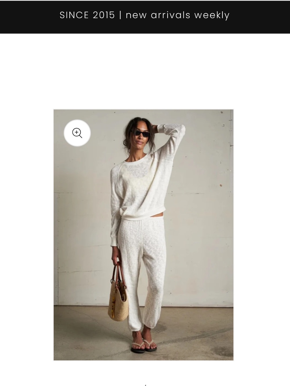 Bnwt perfect white tee Keanu beach pants